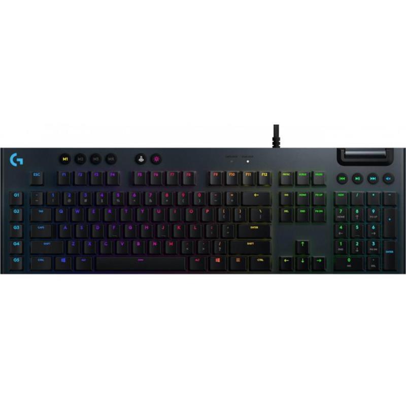 Клавиатура Logitech G815 Gaming Mechanical GL Clicky RGB (920-009095) Black USB