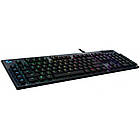 Клавиатура Logitech G815 Gaming Mechanical GL Clicky RGB (920-009095) Black USB, фото 2