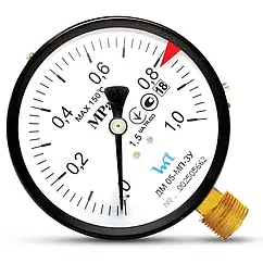 Манометр ДМ 05-МП-3У-01 радіальний 1,6 МПа кл. 1,5 М20x1,5