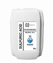 Сірчана кислота 43% MyChem 10 л (не прекурсор)