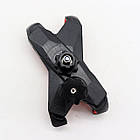 Поворотний велотримач для телефону (12*6,5 см), Червоний / Універсальна велосипедна підставка для телефону, фото 9