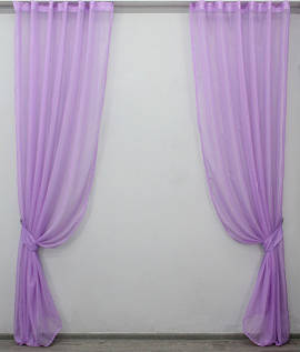Декоративні штори із легких тканин, в наявності на складі
