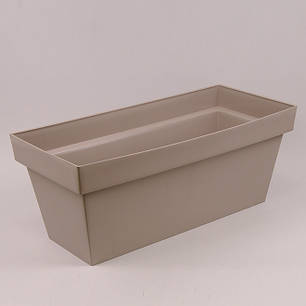 Балконний ящик Cube Case мокка 40см., фото 1