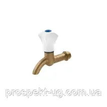 Кран Ду15 (1/2") водорозбірний латунний посилений