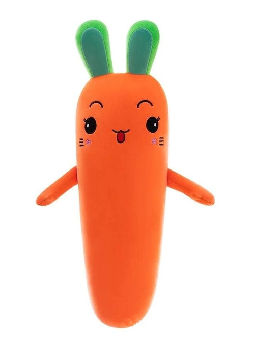 М'яка іграшка Морква жовтогаряча, 65 см