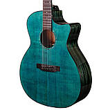 Акустична гітара Tyma G-3 CB (Бірюзового кольору), фото 4