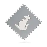 Мат-пазл дитячий WCG EVA 60х60х1.5 см 9 частин Звірята килимок ігровий для дітей W_2258, фото 3