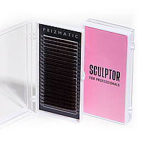 Вії Dark Chocolate PRIZMATIC SCULPTOR 20ліній C 0.10 (7-13)