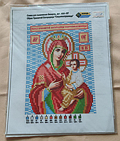 Схема под бисер, Образ Пресвятой Богородицы "Скоропослушницы" ИБ5-107 размер а5