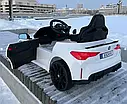 Дитячий електромобіль BMW M4 на акумуляторі машинка + пульт, фото 3