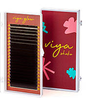 Вії VIYA C 0.10 (7-14) Dark Chocolate