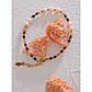 Жіночий браслет з натуральним камінням і перлами, фото 5