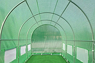 Теплиця 13, 5 м² - 450*300*200 Зелена JUST GARDEN, фото 3
