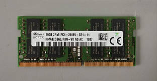 Модуль пам'яті SODIMM DDR4 16 Gb PC4-21300 2666 БВ