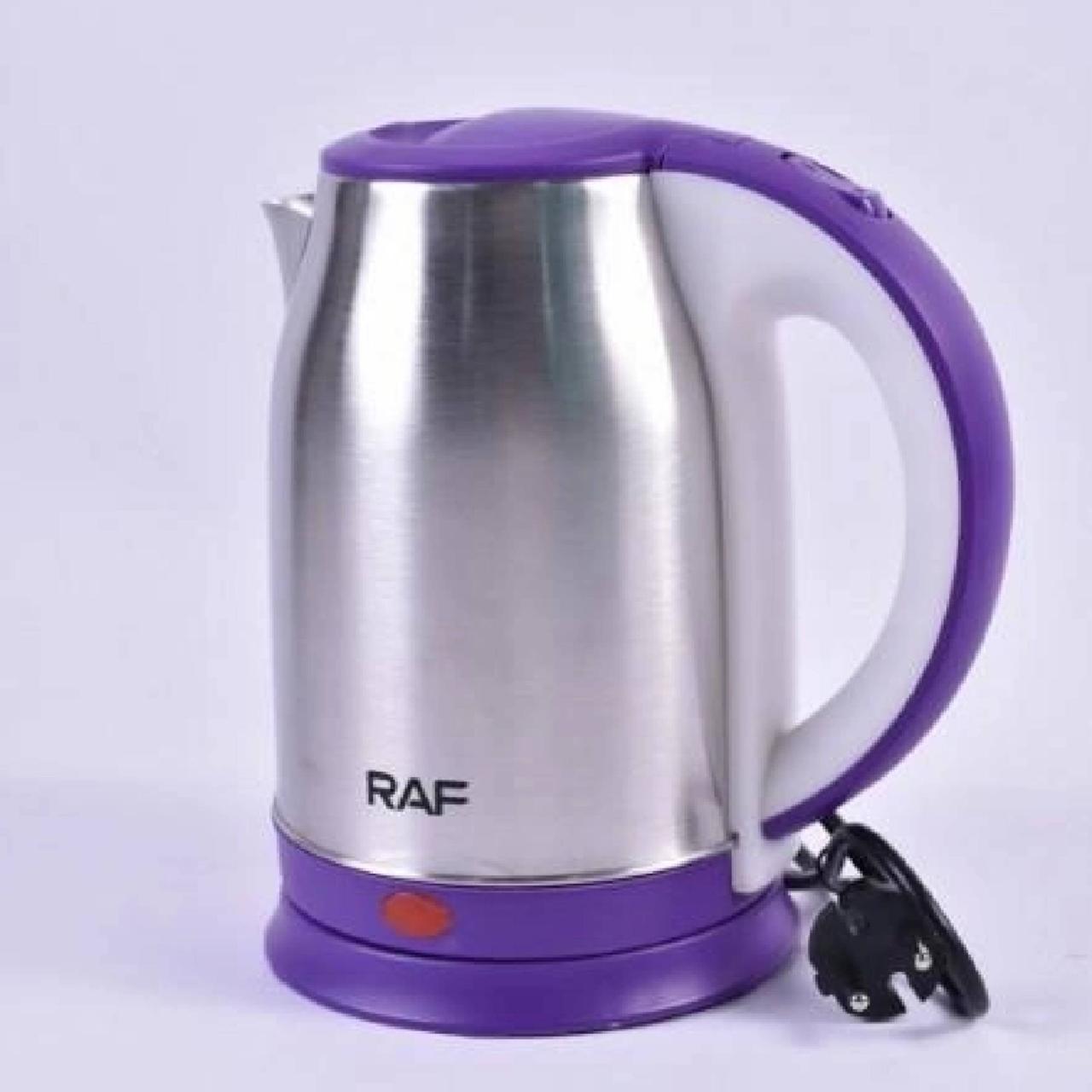 Електричний Чайник RAF R.7830: 2,0 л, 2200 Вт, Нержавіюча Сталь Фіолетовий, фото 1