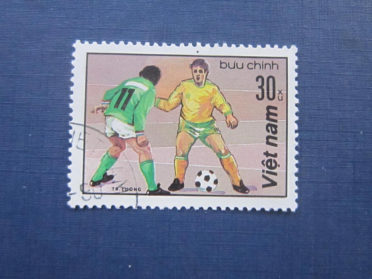 Марка Вьетнам 1990 спорт футбол гаш - фото 1 - id-p385931040