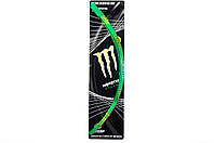 Наклейка на колесо 18 MONSTER ENERGY (зелена, світловідбивна) GJCT, Код N-2135