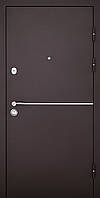 Вхідні металеві двері модель Solid (колір Ral 8022T) комплектація Defender Abwehr Steel
