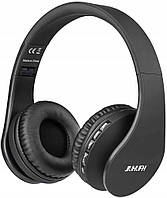 Беспроводные / Проводные Наушники bluetooth fm mp3 до 12 часов работы Jiuhufh (LH-811) Black