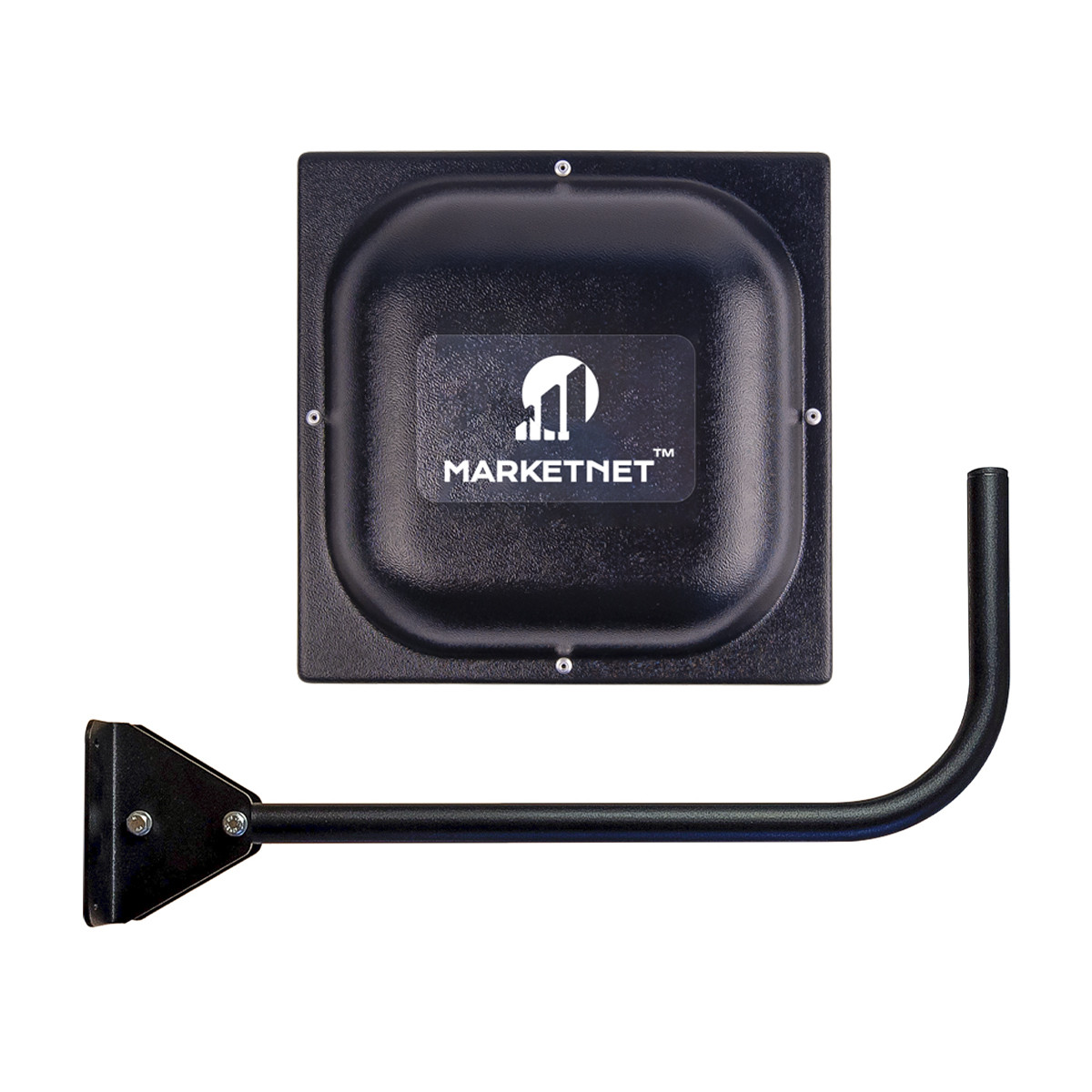 Комплект 4G панельна антена MARKETNET T800 MIMO потужністю 2 х 18 dBi + Кронштейн Г-подібний