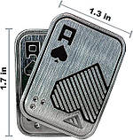 Магнітний слайдер антистрес ACE іграшка з металу сріблястий, фото 7