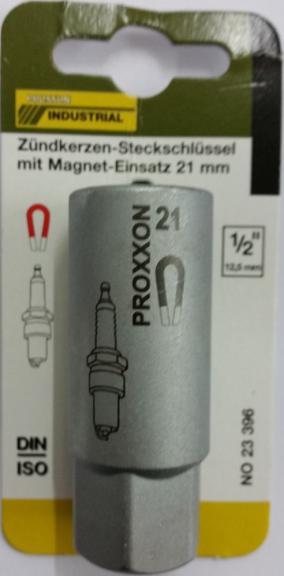 Свечной ключ с магнитной вставкой, 1/2", 21 мм Proxxon 23396(18875353755) - фото 3 - id-p2099249867