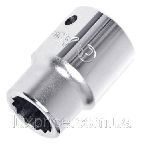 Насадка торцева 21 мм 12-гранна 3/4 HANS 6402М21 Luxprice, фото 1