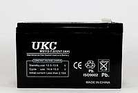 Необслуживаемый аккумулятор для бесперебойника 12V/7Ah UKC Аккумуляторы для охранной и пожарной сигнализации