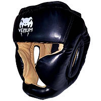 Шлем боксерский тренировочный с полной защитой Venum BO-7410 L черный
