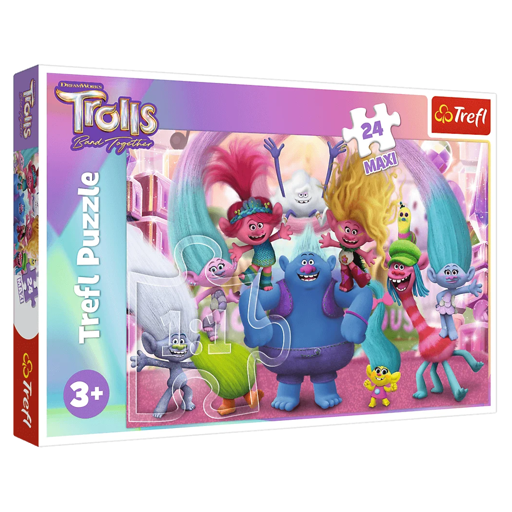 Пазл "У світі тролів", 24 елементи Trefl Maxi (5900511143591)