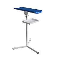 Столик для забору крові медичний регульований із полицею-лотком Атон СТ-ЗК-Р