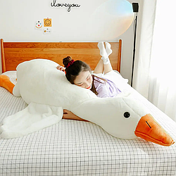 М'яка іграшка подушка Гусак-Обнімусь 190 см