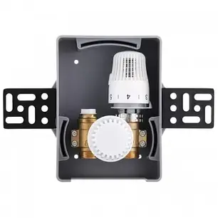 Терморегулюючий комплект (Унібокс) для теплої підлоги KP CZECH (RTL+T) для одного контуру Чехія, фото 2