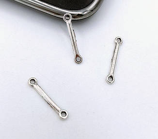 Конектор для біжутерії / 15*2мм / Упаковка - 10шт /