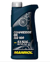 Олія 1 л (компресорна, Compressor Oil ISO 100) MANNOL, Код M-766