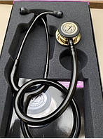 Стетоскоп Littmann Classic III 5861 черный с головкой цвета шампань