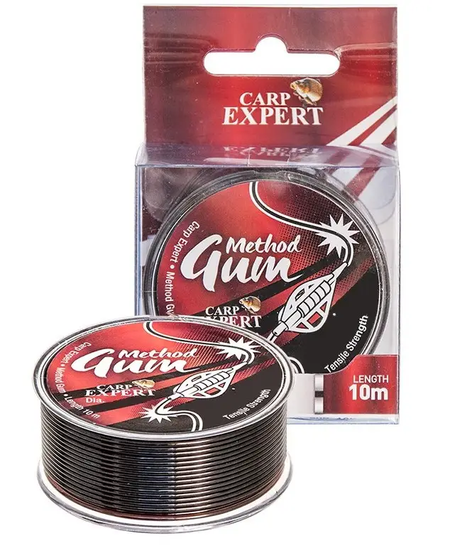 Амортизатор для фідера Carp Expert Method Gum Brown 10м 1мм 17.5кг 31600098