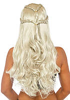 Парик Дейенерис Таргариен Leg Avenue Braided long wavy wig Blond, платиновый, длина 81 см (Парики)