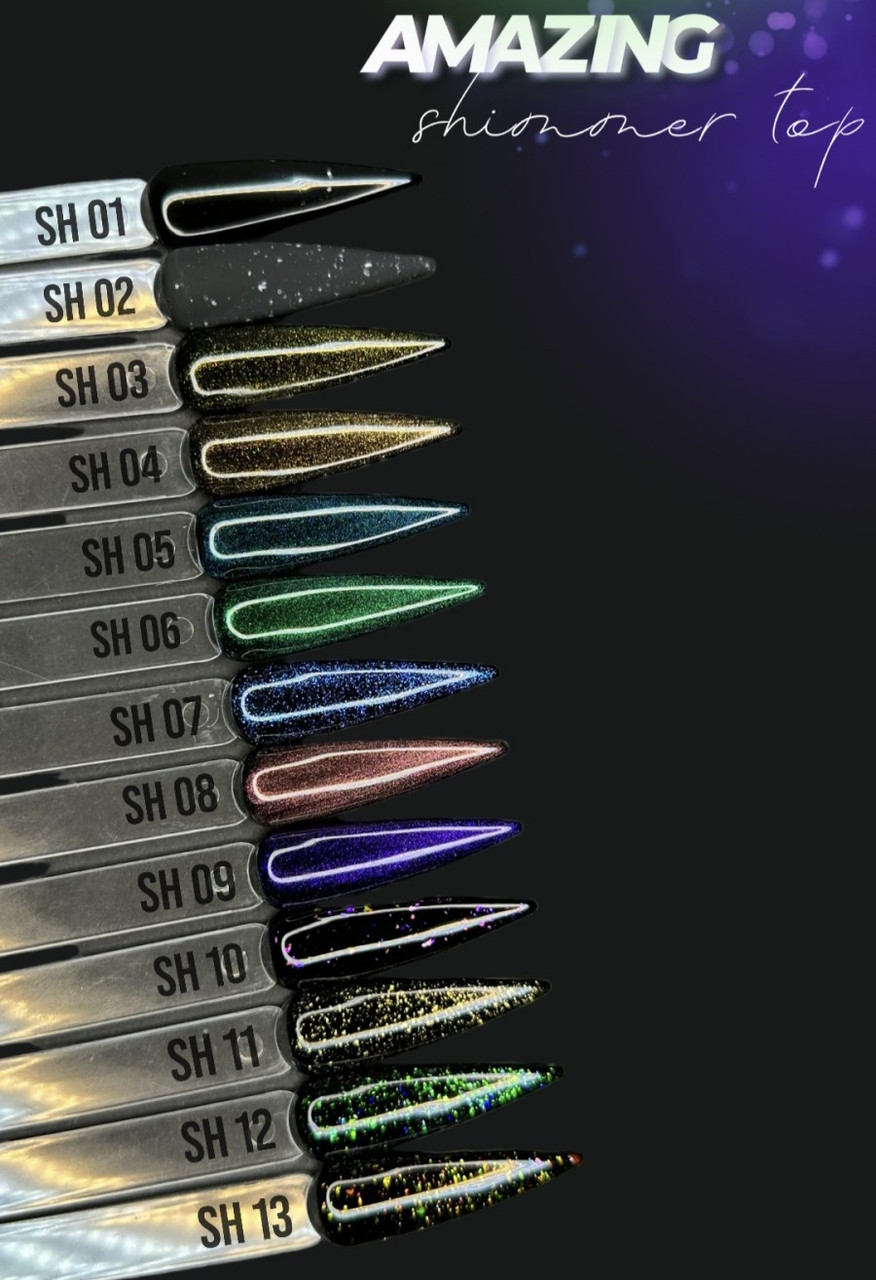 Amazing Shimmer Top Moon Full 12 мл топ із шимером, фото 1