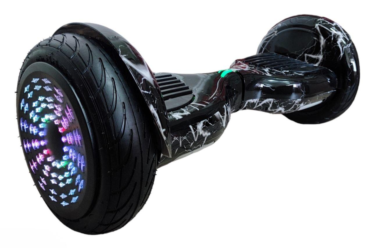 Гіроборд Smart Balancе Wheel Premium 10,5 Блискавка Біла, фото 1