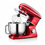 Планетарний міксер, тістоміс Mozano Kitchen Machine 2300 Вт 6,2л. Red, фото 3