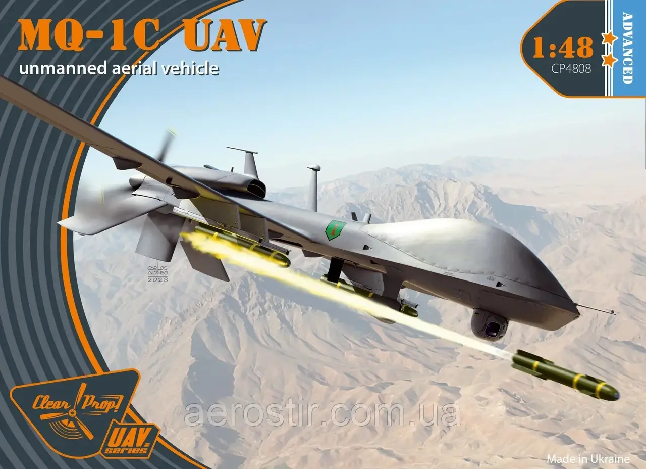 MQ-1C Grey Eagle 1/48 Clear Prop Models 4808