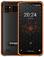 Смартфон Sigma X-treme PQ56 6/128Gb Black-Orange UA UCRF