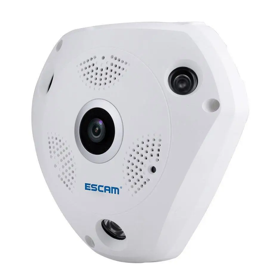 Панорамна Wi-Fi Smart камера V380-V7 із блоком живлення, фото 1