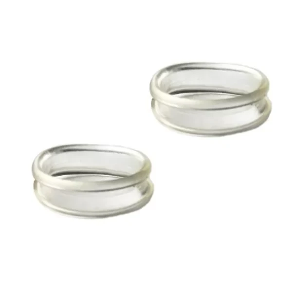 Силіконові кільця для перукарських ножиць Sway 2 шт., фото 1