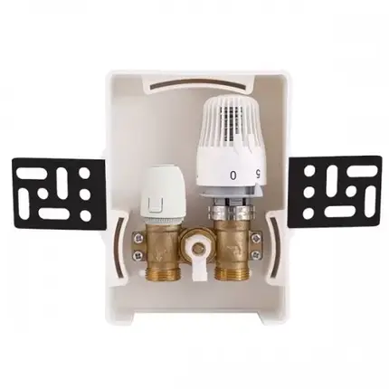 Терморегулюючий комплект (Унібокс) для теплої підлоги KP CZECH (T) для одного контуру + Сервопривід, фото 1