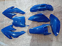Пластик Питбайк (комплект) (7 шт.) Синій Honda CRF70/KAYO CRAZY CAT 140c/GEON X-PIT JPX, Код  N-272481