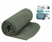 Рушник Airlite Towel від Sea To Summit Sage S, тактичний рушник, м'який рушник, військовий рушник