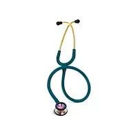 Стетоскоп Classic 2 Pediatric Littmann блакитний з головкою кольору веселки