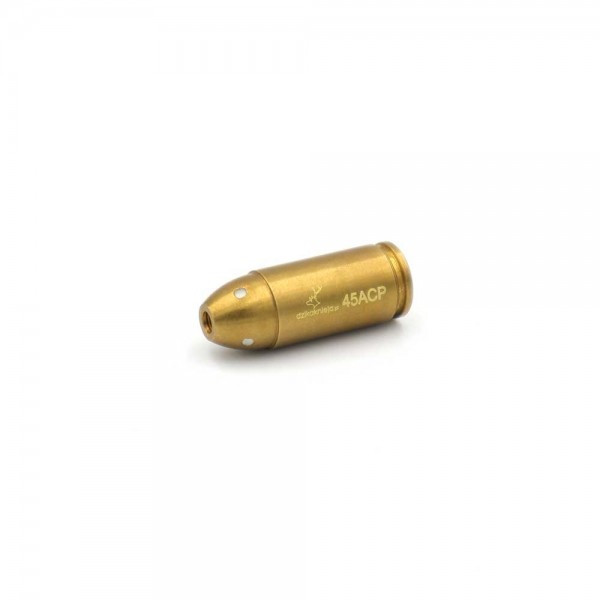 Лазерний патрон для холодного пристрілювання Premium (калибр: .45 ACP), латунь Польща